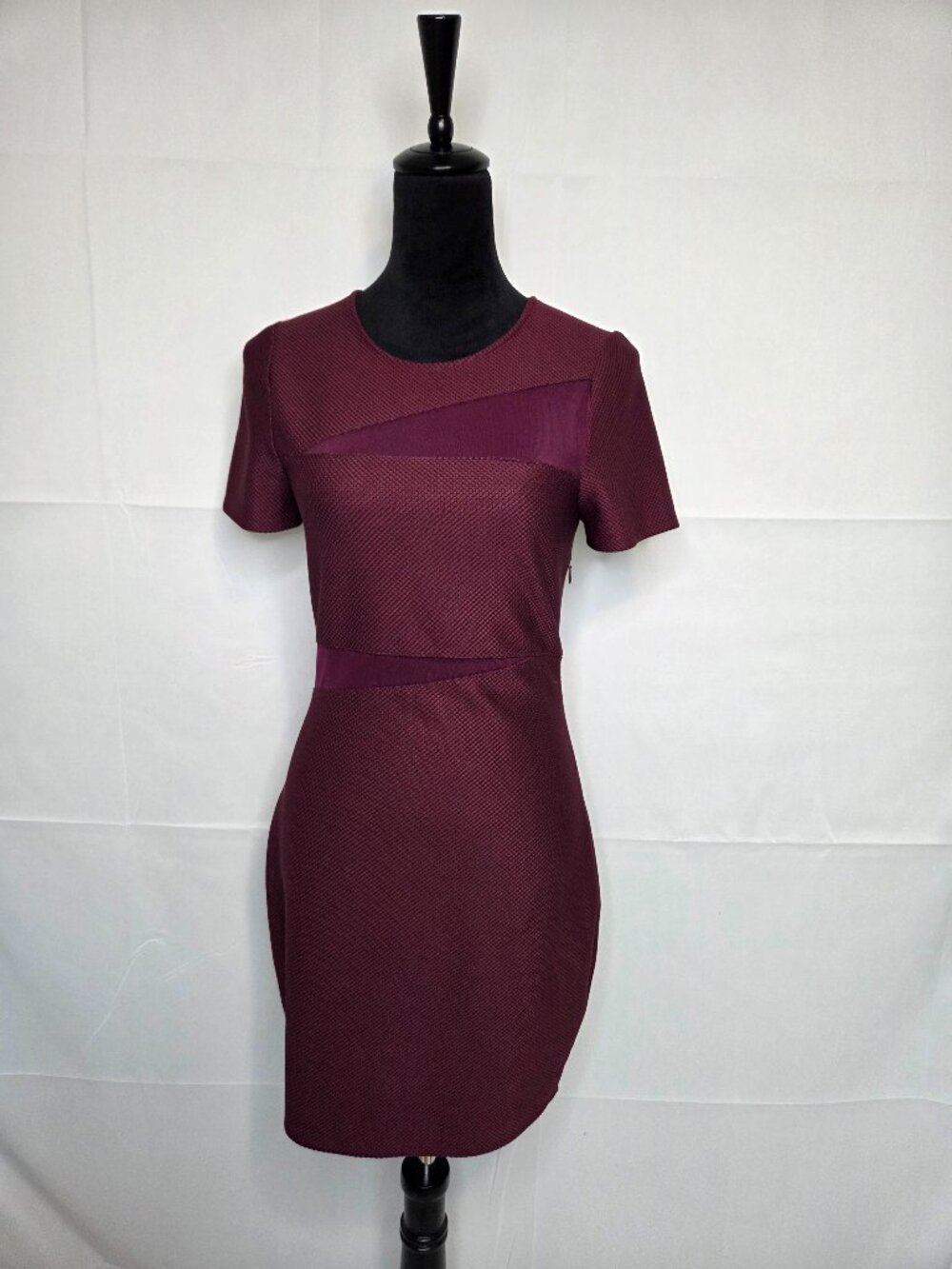 Express Women's Dress Burgundy Polyester Spandex Size 6